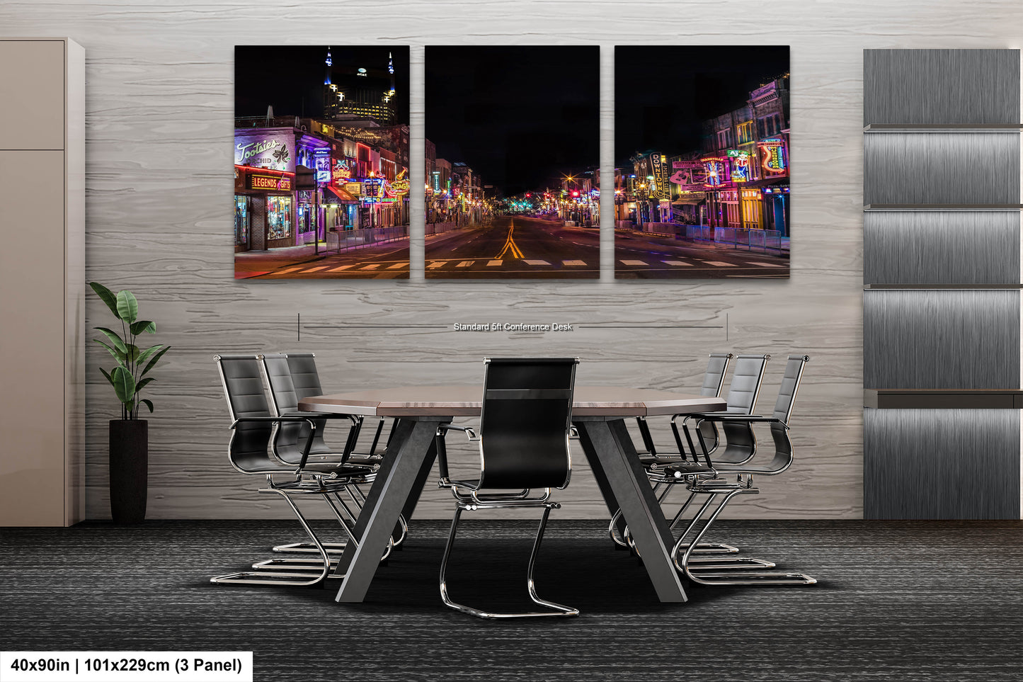 a dining room with a table and chairs
