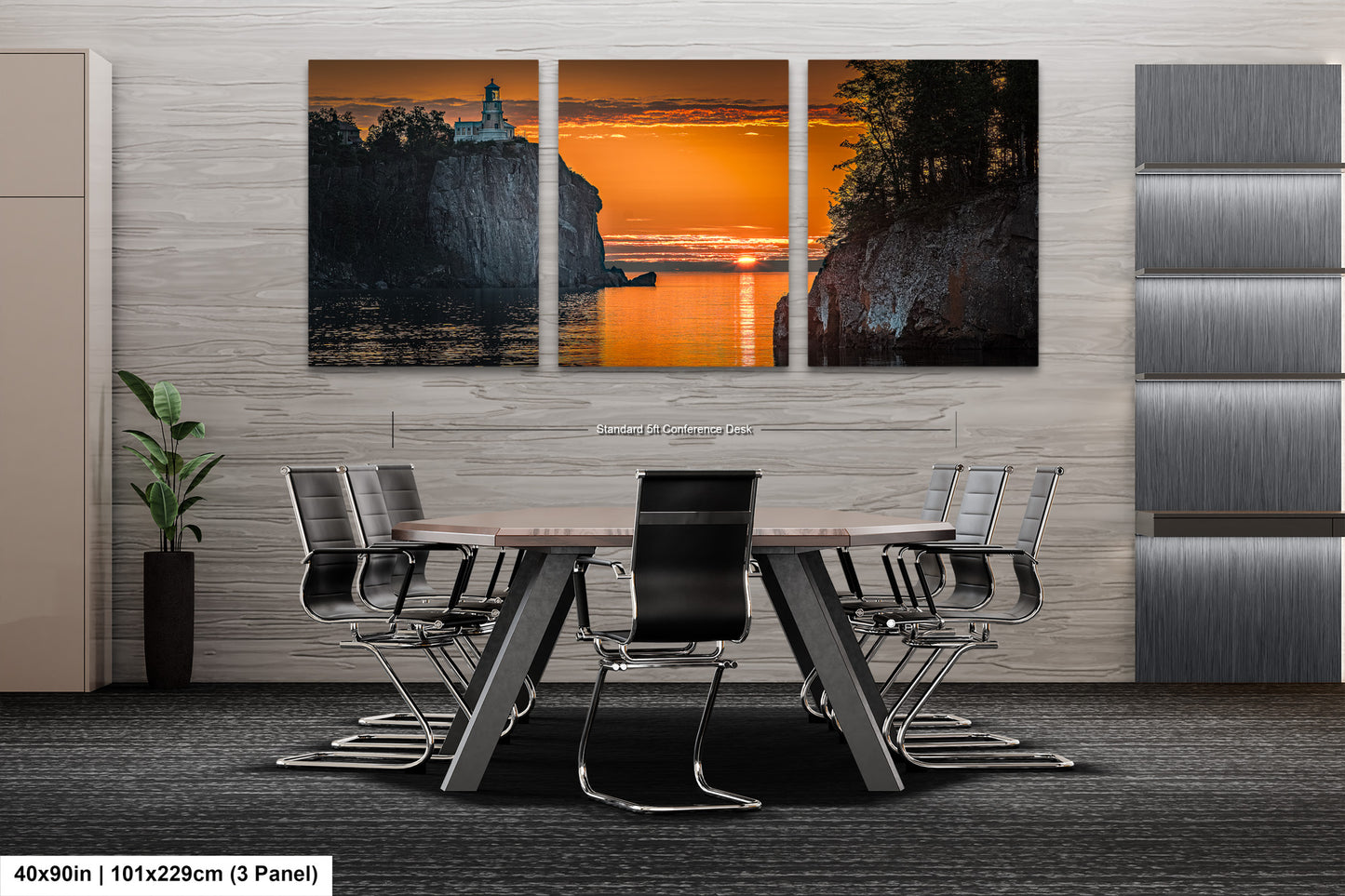 a dining room with a table and chairs