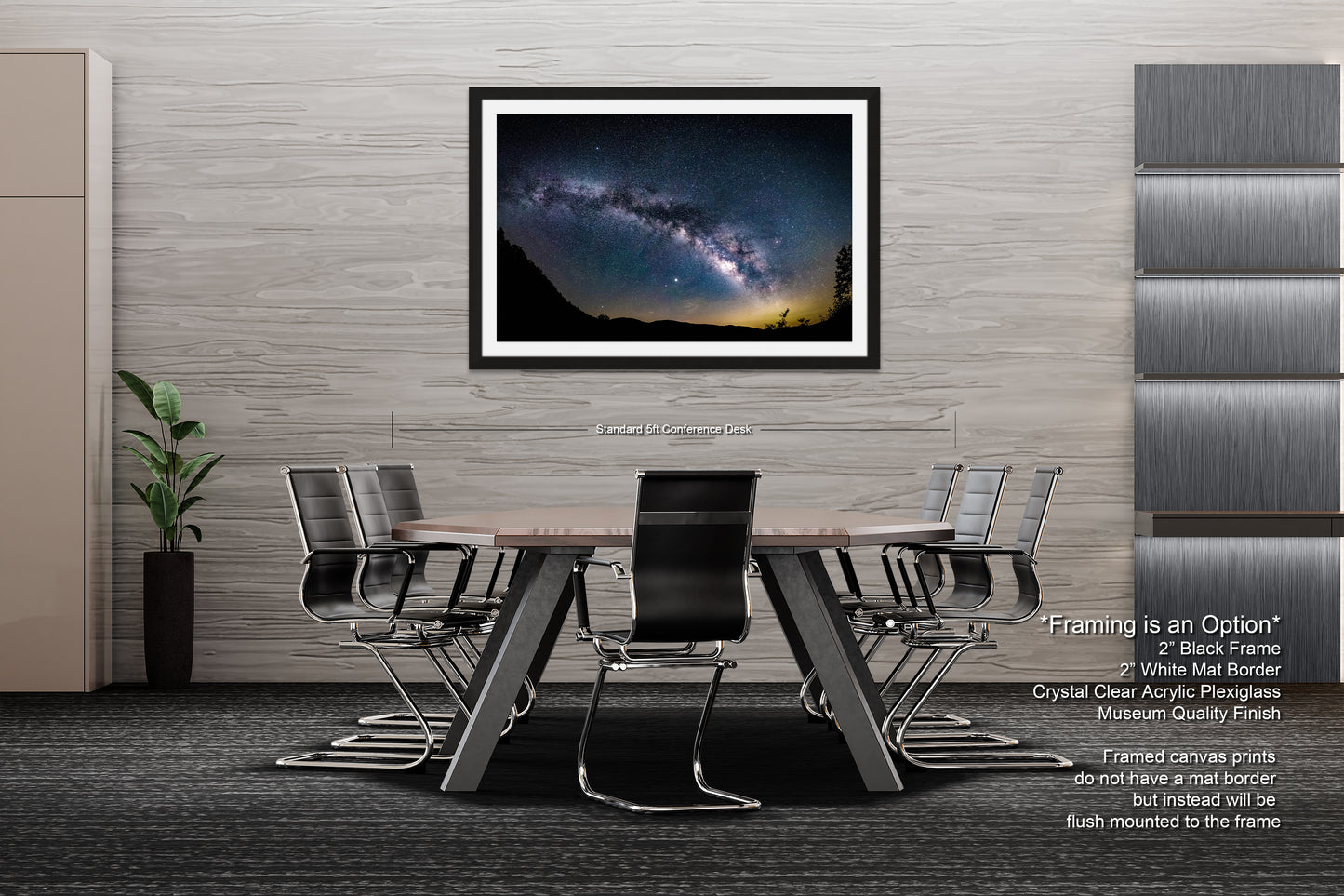 a dining room with a table and chairs