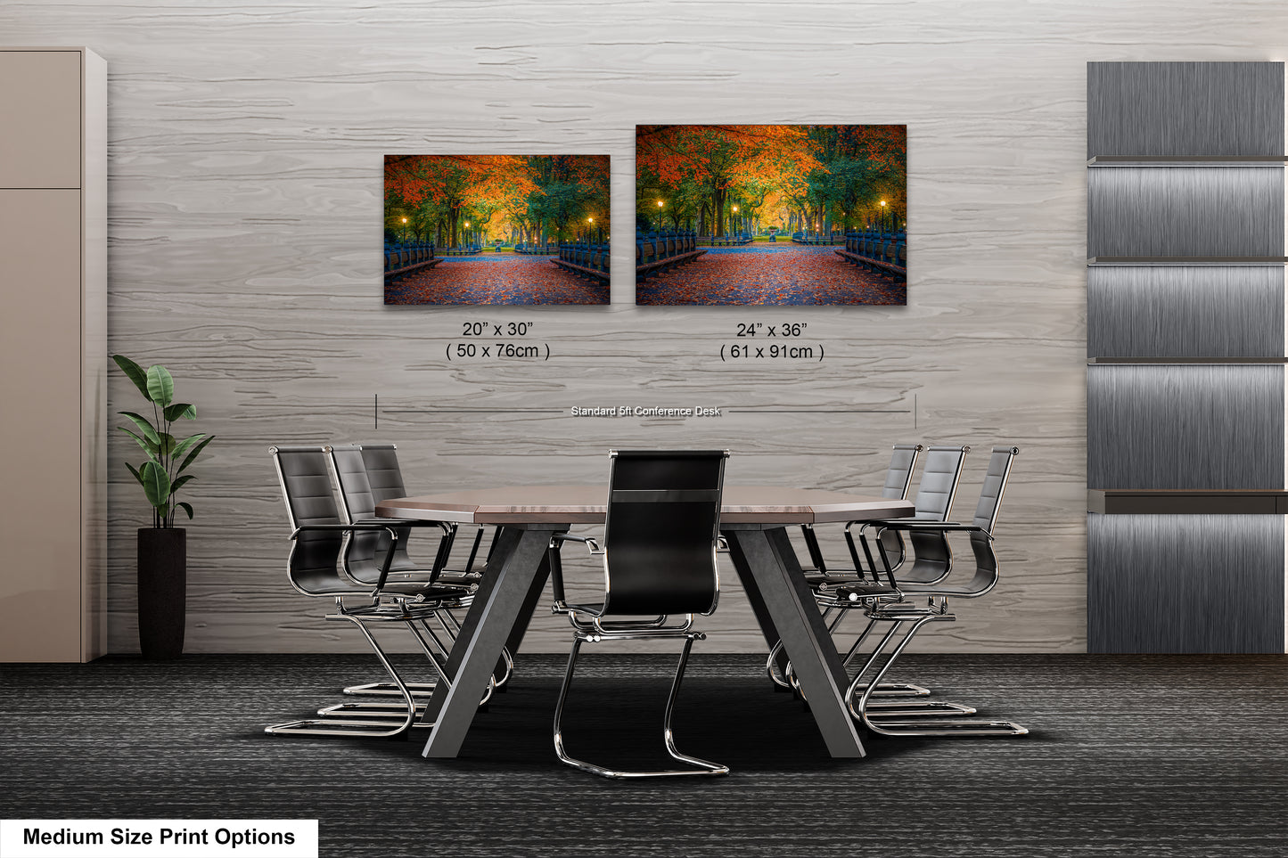 a dining room with a table and chairs