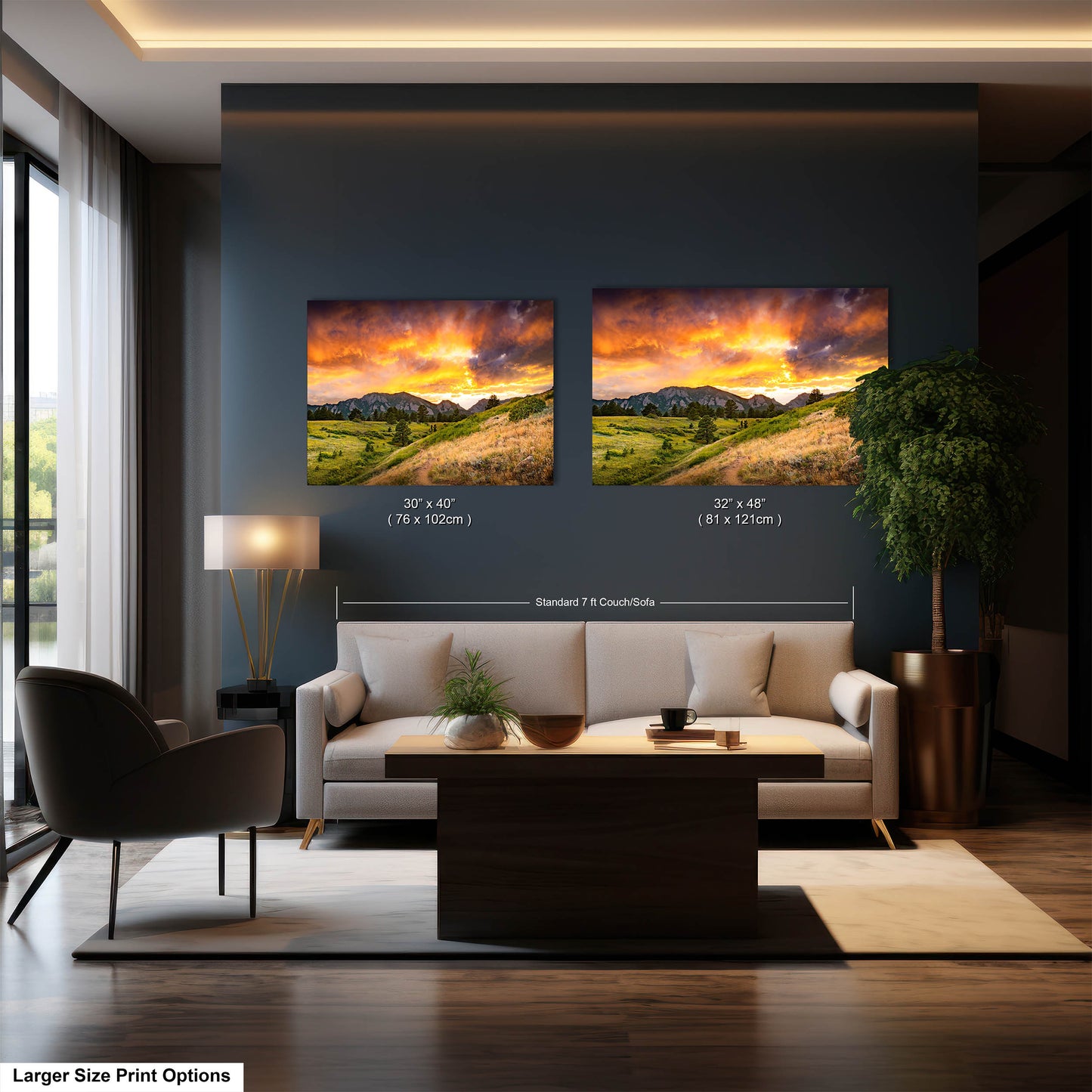 Boulder Flatirons Sunset, Photo, Wall Art, Boulder, Colorado, Canvas Print, Wall Decor, Metal Print, CU Buffs, Mountains