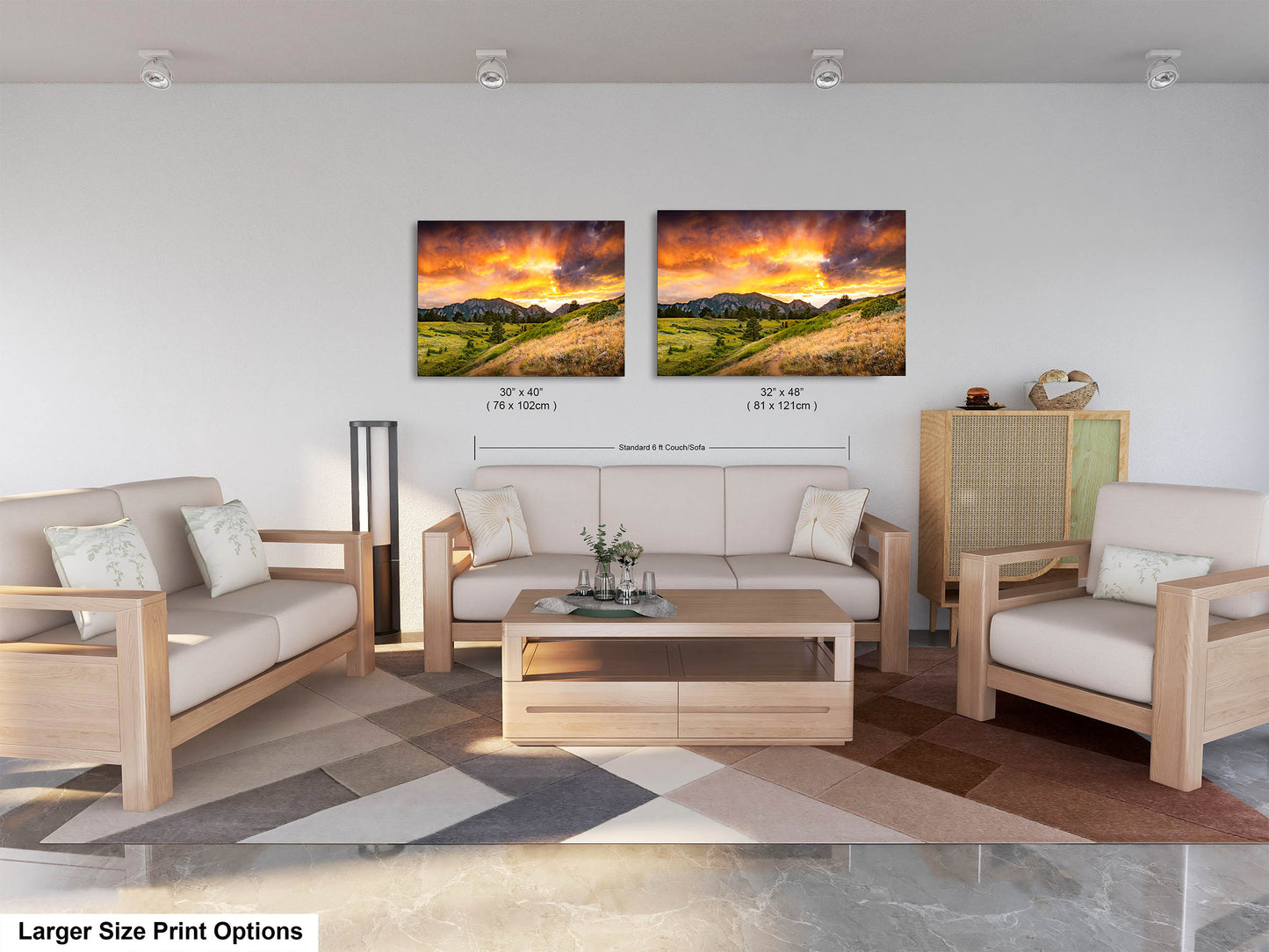Boulder Flatirons Sunset, Photo, Wall Art, Boulder, Colorado, Canvas Print, Wall Decor, Metal Print, CU Buffs, Mountains