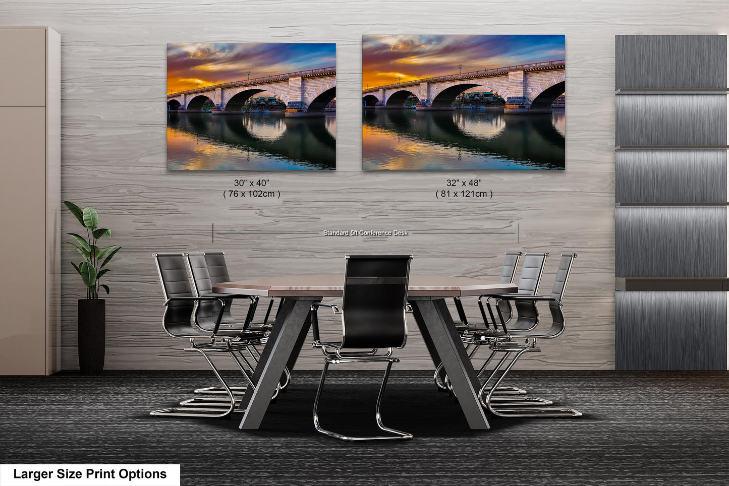 Lakefront Legacy: London Bridge Photography Lake Havasu City Arizona Canvas Print Home Decor