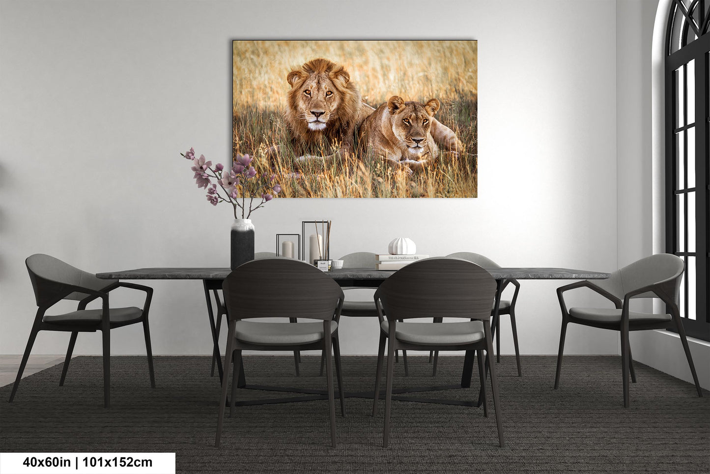 Lion Pair African Safari
