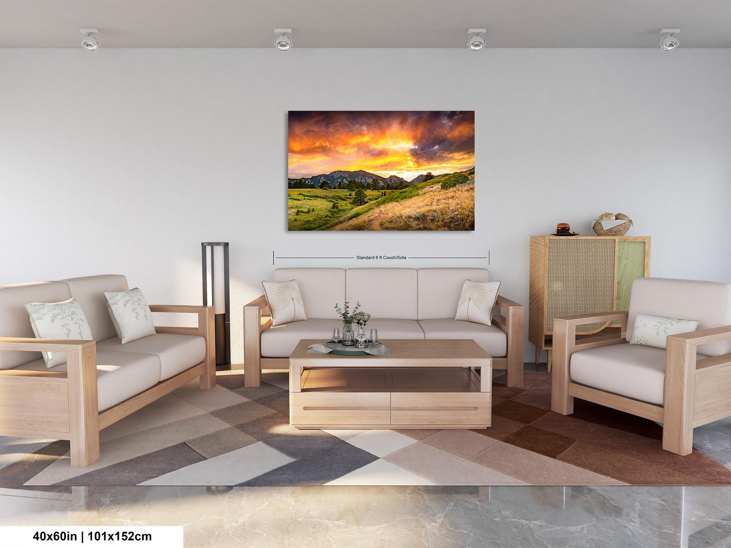 Boulder Flatirons Sunset, Photo, Wall Art, Boulder, Colorado, Canvas Print, Wall Decor, Metal Print, CU Buffs, Mountains