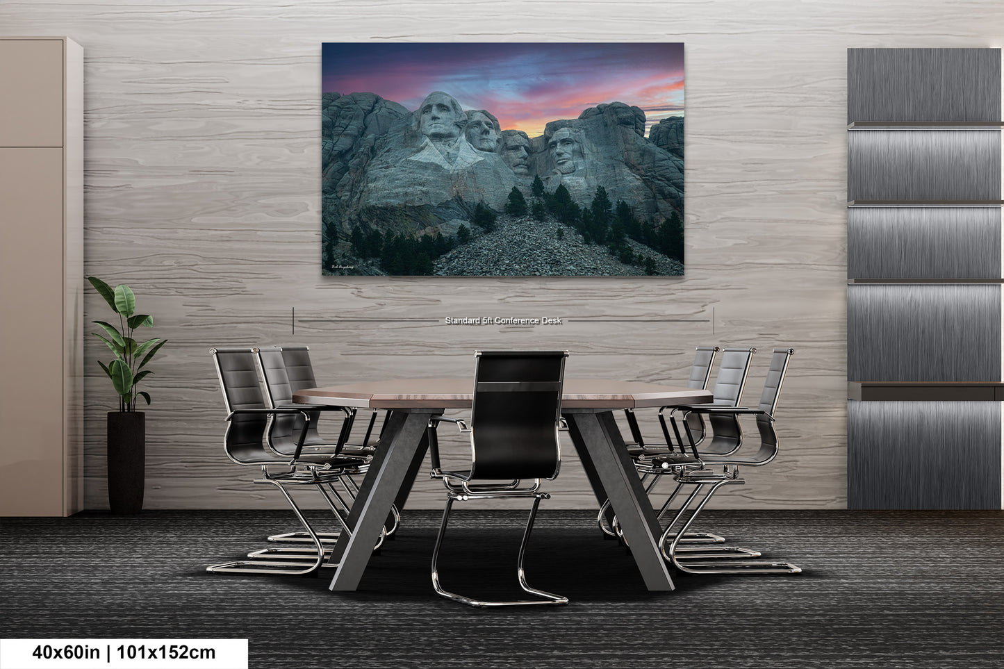 Mt. Rushmore national monument, Mount Rushmore, South Dakota picture, Black Hills wall art, Mt. Rushmore picture, sunset in black hills