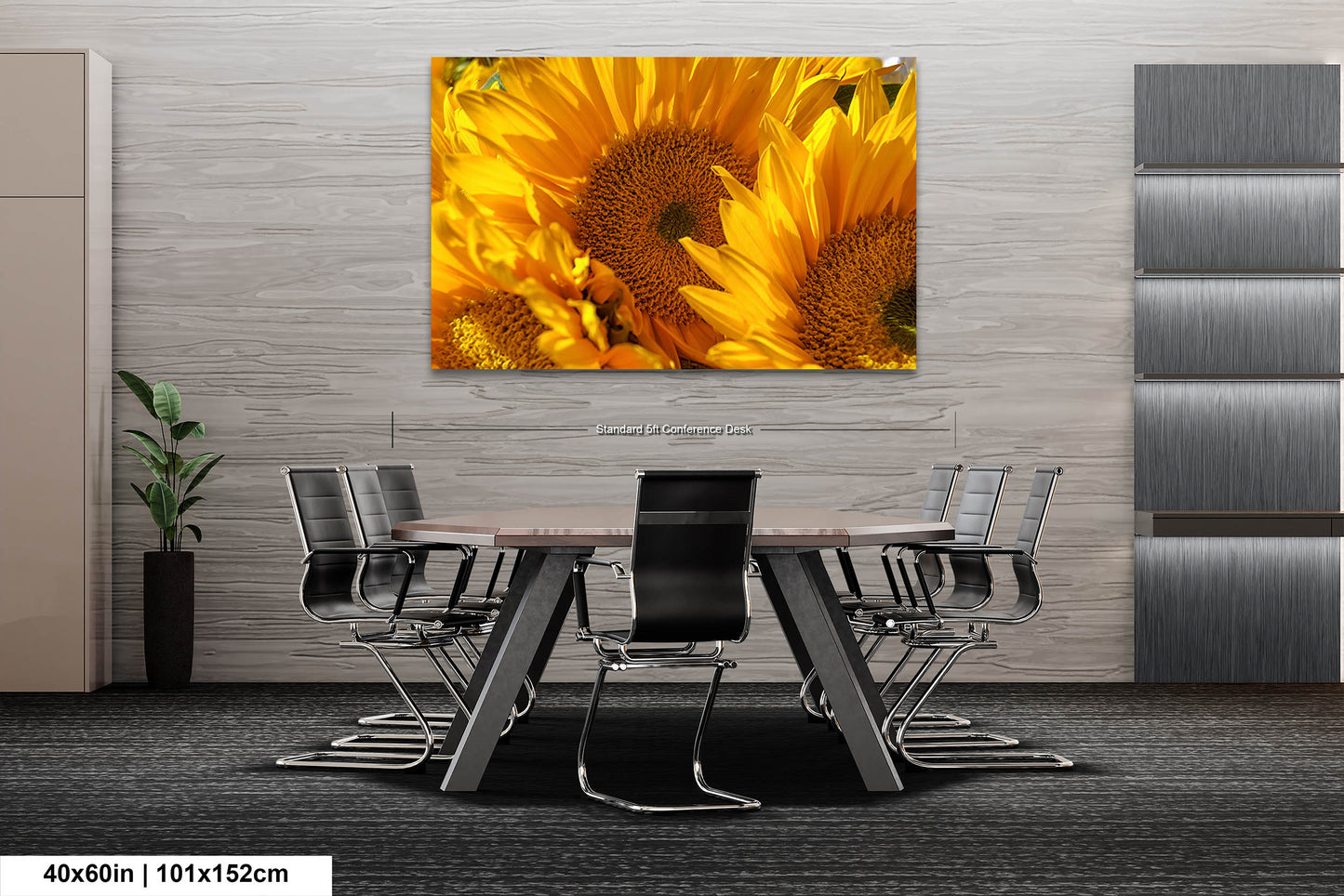 Sunflowers, Sunflower fields, Flowers, Giant Sunflowers, Helianthus, Photography Print, Acrylic, Canvas, Metal