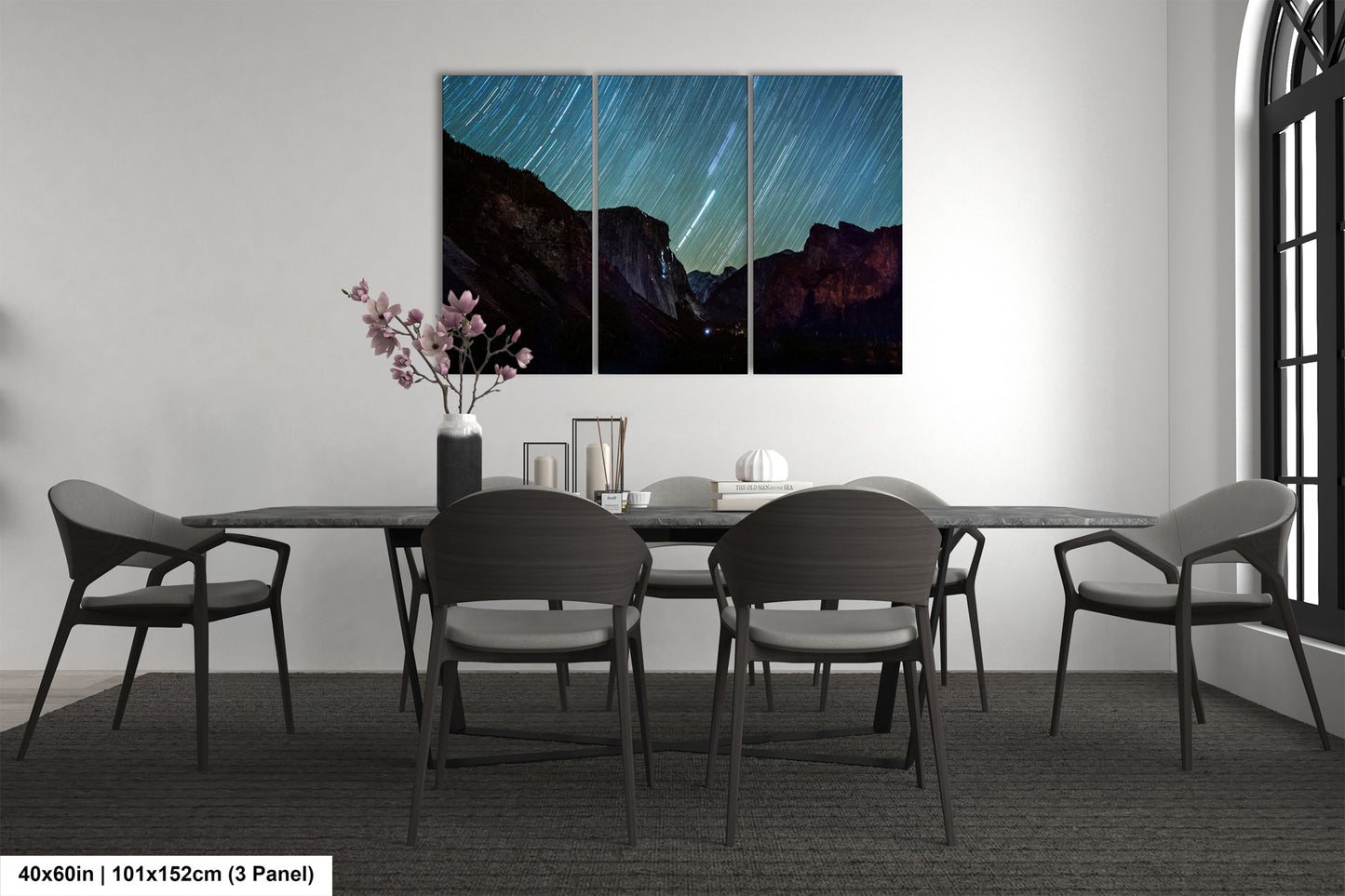 Tunnel View and the Stars, , Yosemite National Park, California