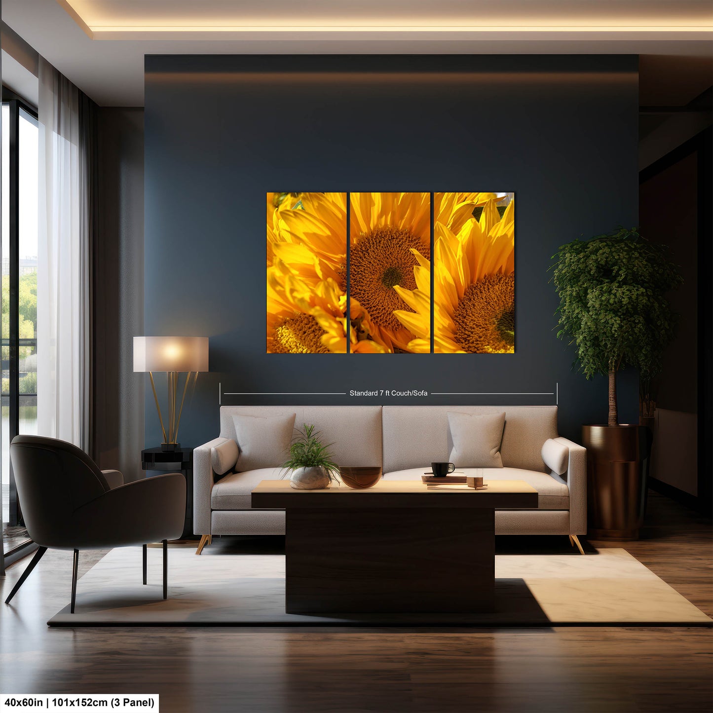 Sunflowers, Sunflower fields, Flowers, Giant Sunflowers, Helianthus, Photography Print, Acrylic, Canvas, Metal