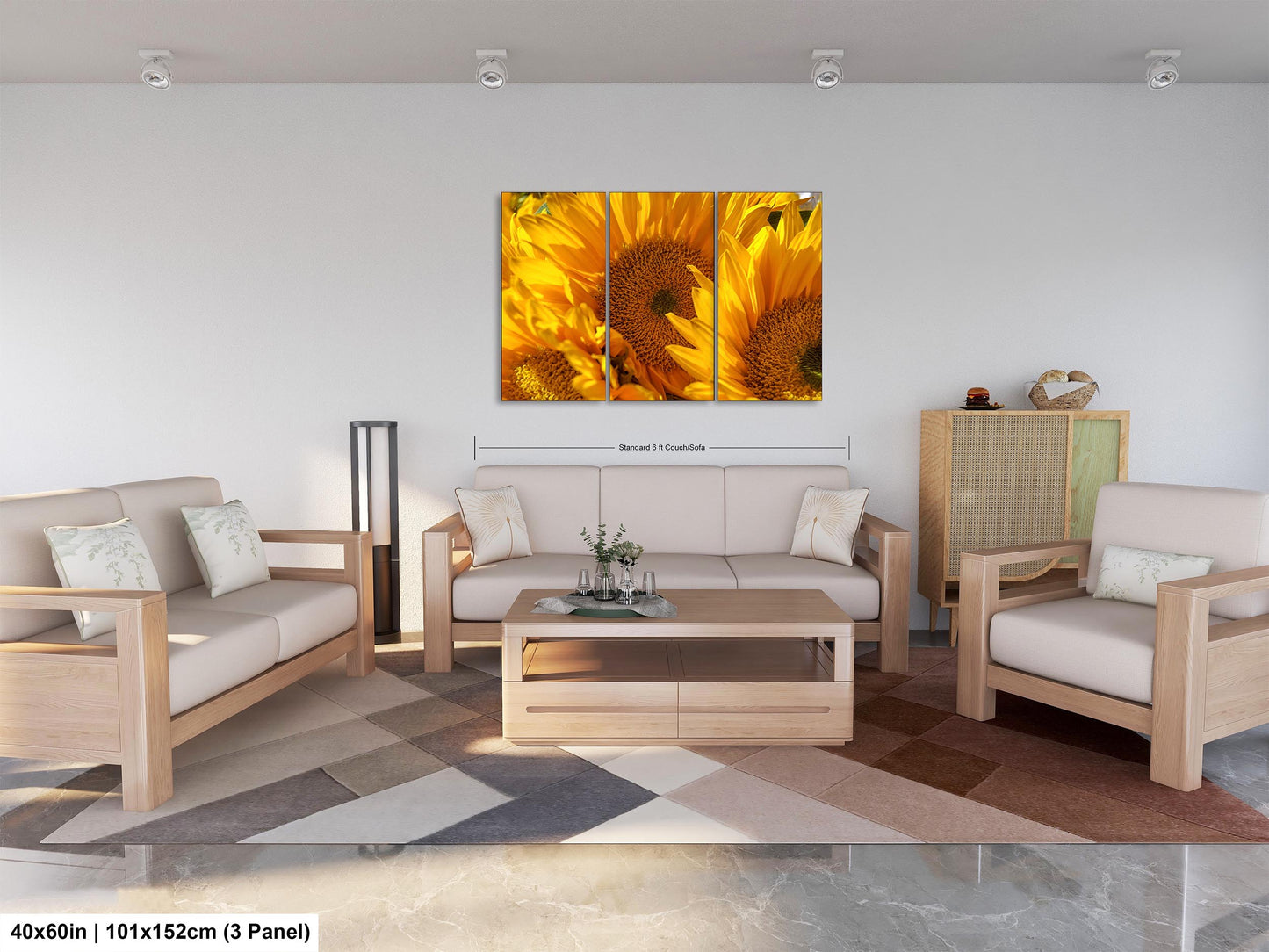 Sunflowers, Sunflower fields, Flowers, Giant Sunflowers, Helianthus, Photography Print, Acrylic, Canvas, Metal