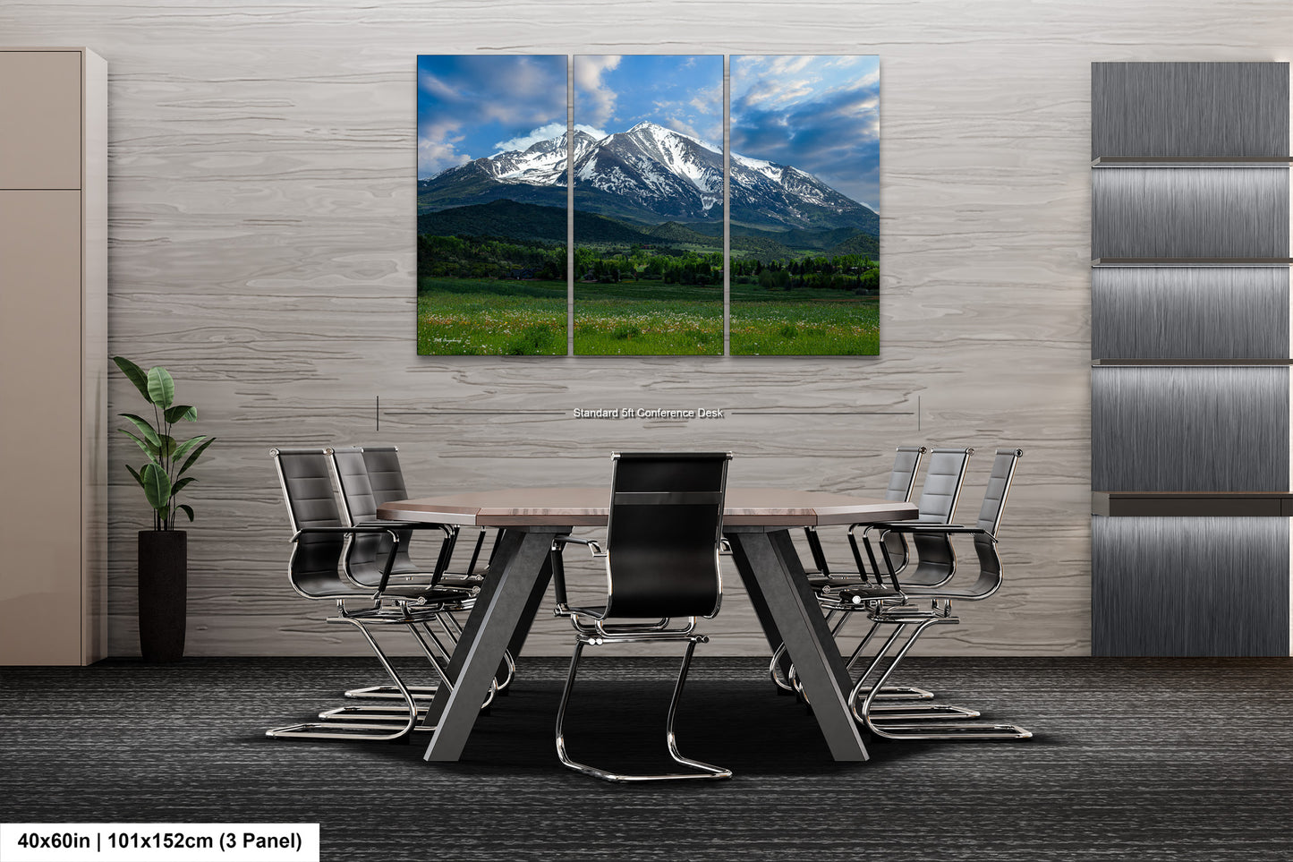 Mt. Sopris picture, Colorado mountain art, Aspen Colorado, Mt. Sopris Carbondale, Colorado photography, extra large wall art, triptych