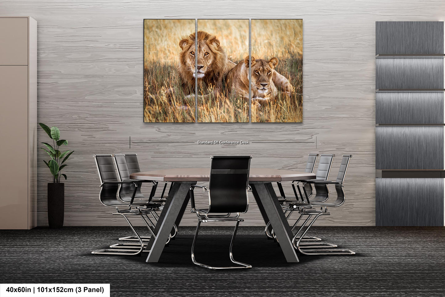 Lion Pair African Safari