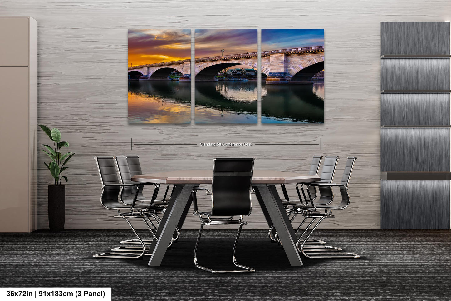 Lakefront Legacy: London Bridge Photography Lake Havasu City Arizona Canvas Print Home Decor