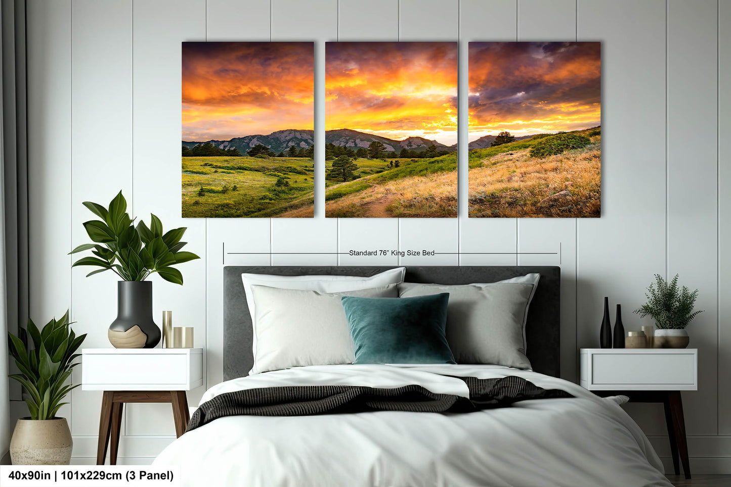 Boulder Flatirons Sunset, Photo, Wall Art, Boulder, Colorado, Canvas Print, Wall Decor, Metal Print, CU Buffs, Mountains