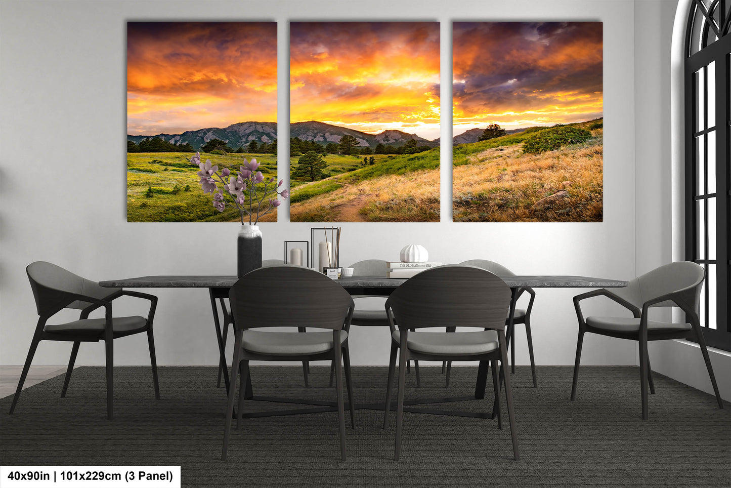 Boulder Flatirons Sunset, Photo, Wall Art, Boulder, Colorado, Canvas Print, Wall Decor, Metal Print, CU Buffs, Mountains