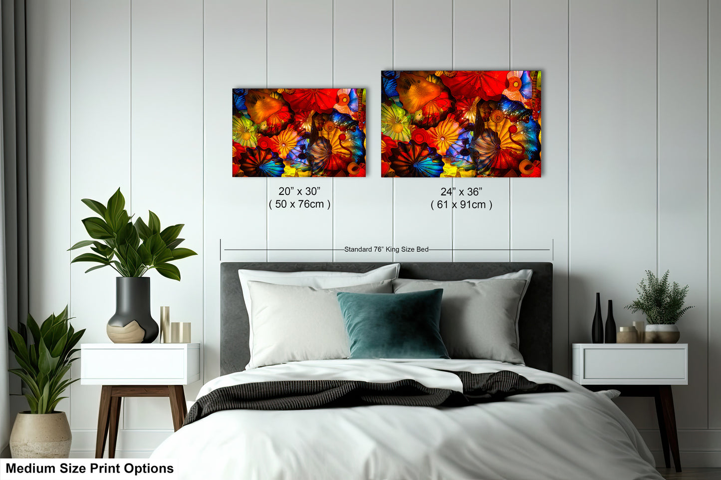 Color Glass Flowers Print, Chihuly Glass Wall Art, Home Decoration, House Warming Gift, Interior Design Ideas, Abstract Art, Urban Art