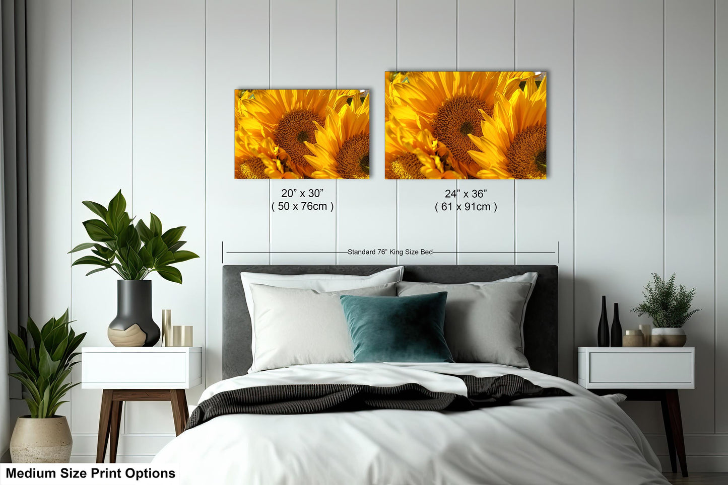 Sunflowers, Sunflower fields, Flowers, Giant Sunflowers, Helianthus, Photography Print, Acrylic, Canvas, Metal