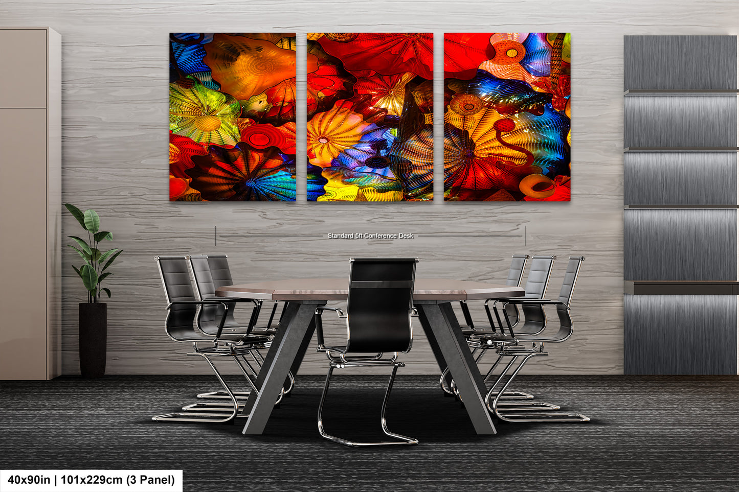 Color Glass Flowers Print, Chihuly Glass Wall Art, Home Decoration, House Warming Gift, Interior Design Ideas, Abstract Art, Urban Art
