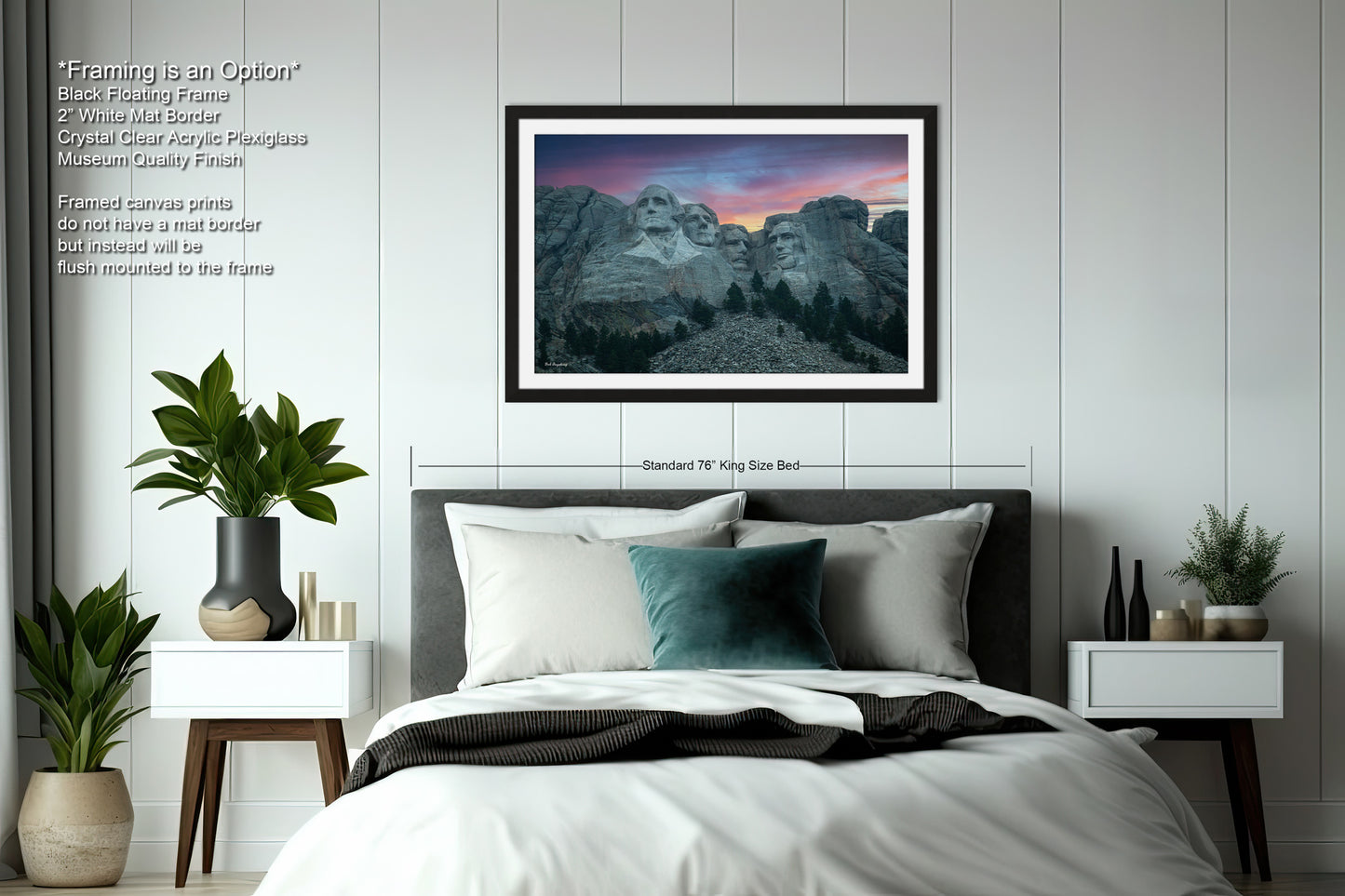 Mt. Rushmore national monument, Mount Rushmore, South Dakota picture, Black Hills wall art, Mt. Rushmore picture, sunset in black hills