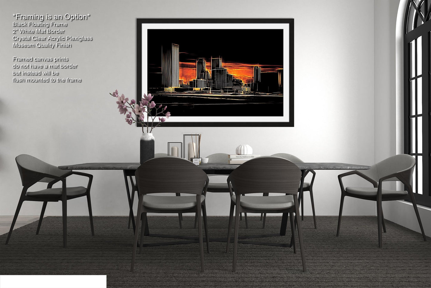 Tulsa Skyline Wall Art, Abstract Tulsa Skyline Print, Tulsa Abstract Art, Tulsa Print, Tulsa Oklahoma Abstract Wall Art