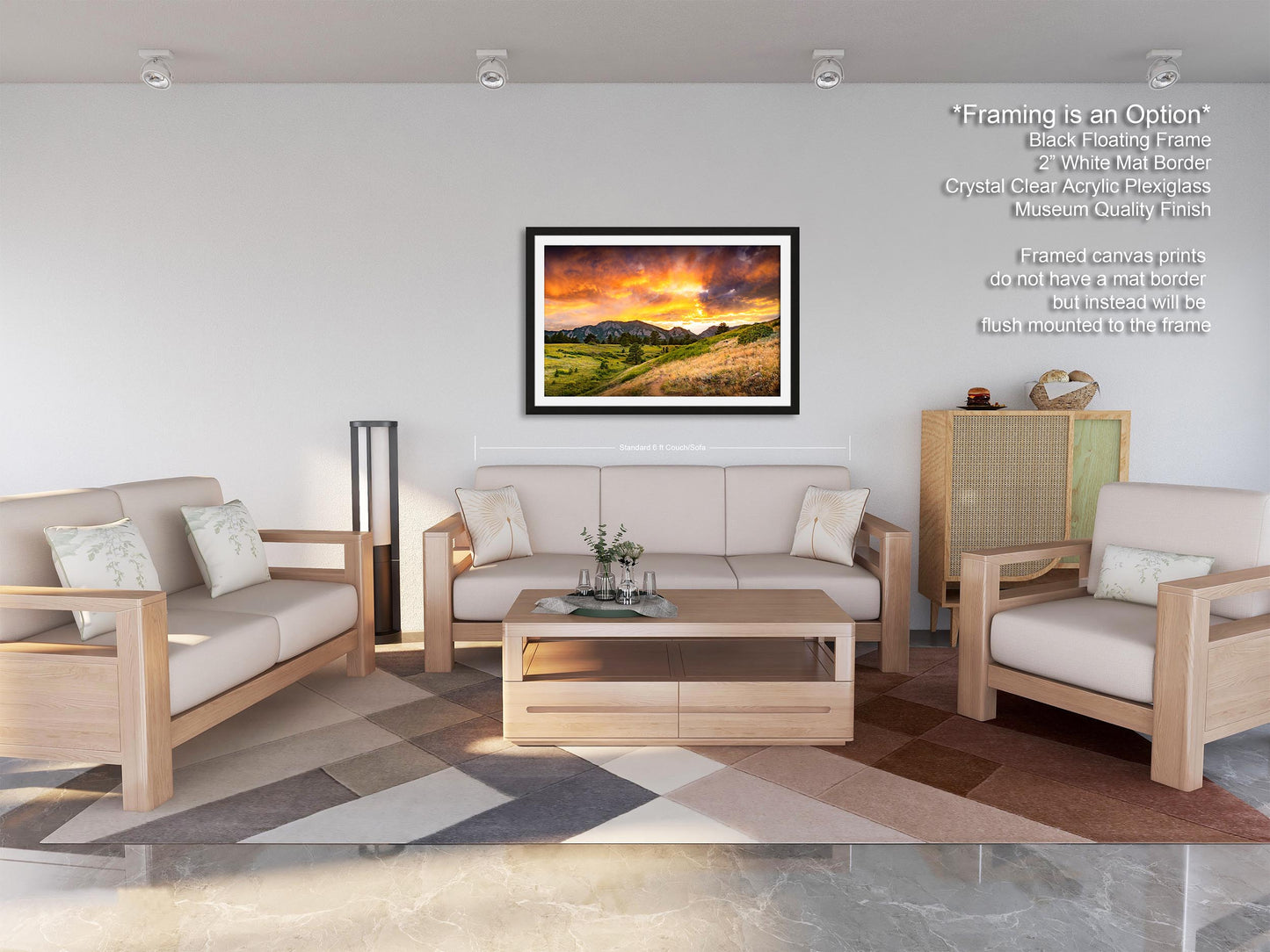Boulder Flatirons Sunset, Photo, Wall Art, Boulder, Colorado, Canvas Print, Wall Decor, Metal Print, CU Buffs, Mountains