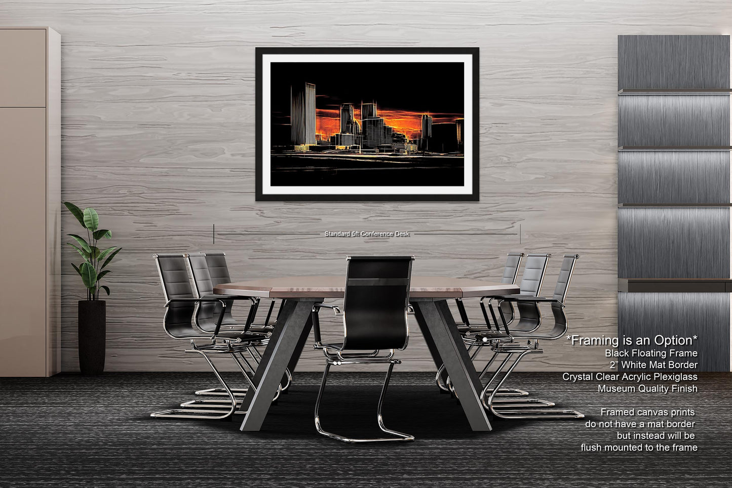 Tulsa Skyline Wall Art, Abstract Tulsa Skyline Print, Tulsa Abstract Art, Tulsa Print, Tulsa Oklahoma Abstract Wall Art