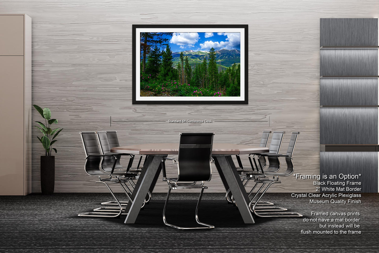 Breckenridge Colorado summertime picture, Breckenridge wall art, wildflowers of Colorado, mountain wall art, extra large wall art