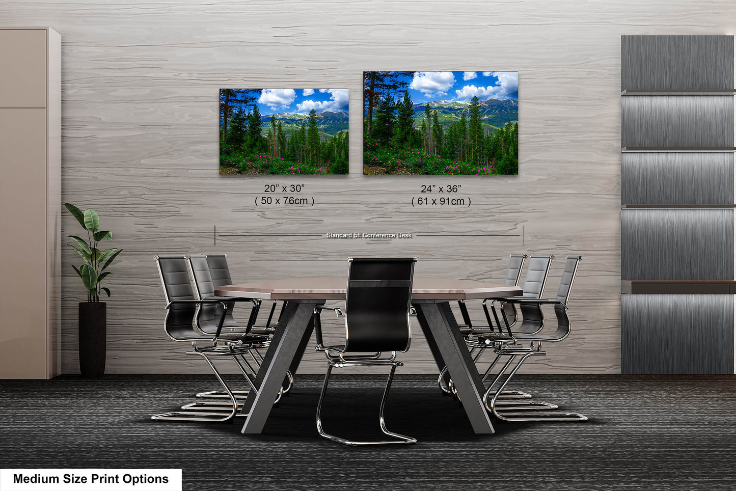 Breckenridge Colorado summertime picture, Breckenridge wall art, wildflowers of Colorado, mountain wall art, extra large wall art
