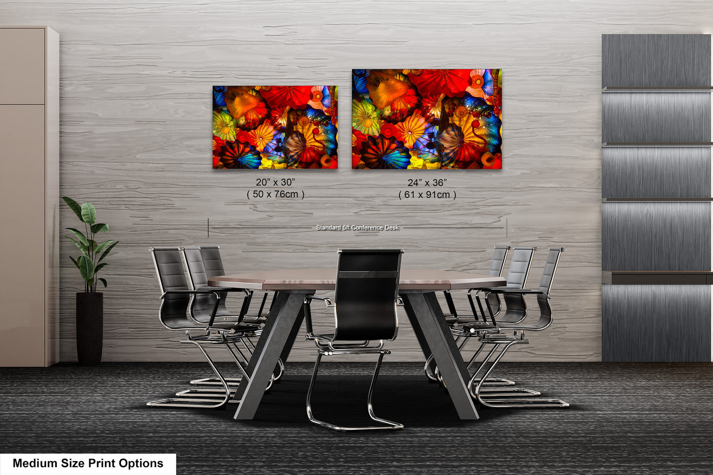 Color Glass Flowers Print, Chihuly Glass Wall Art, Home Decoration, House Warming Gift, Interior Design Ideas, Abstract Art, Urban Art