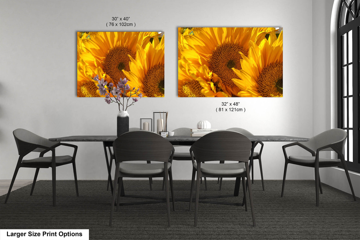 Sunflowers, Sunflower fields, Flowers, Giant Sunflowers, Helianthus, Photography Print, Acrylic, Canvas, Metal