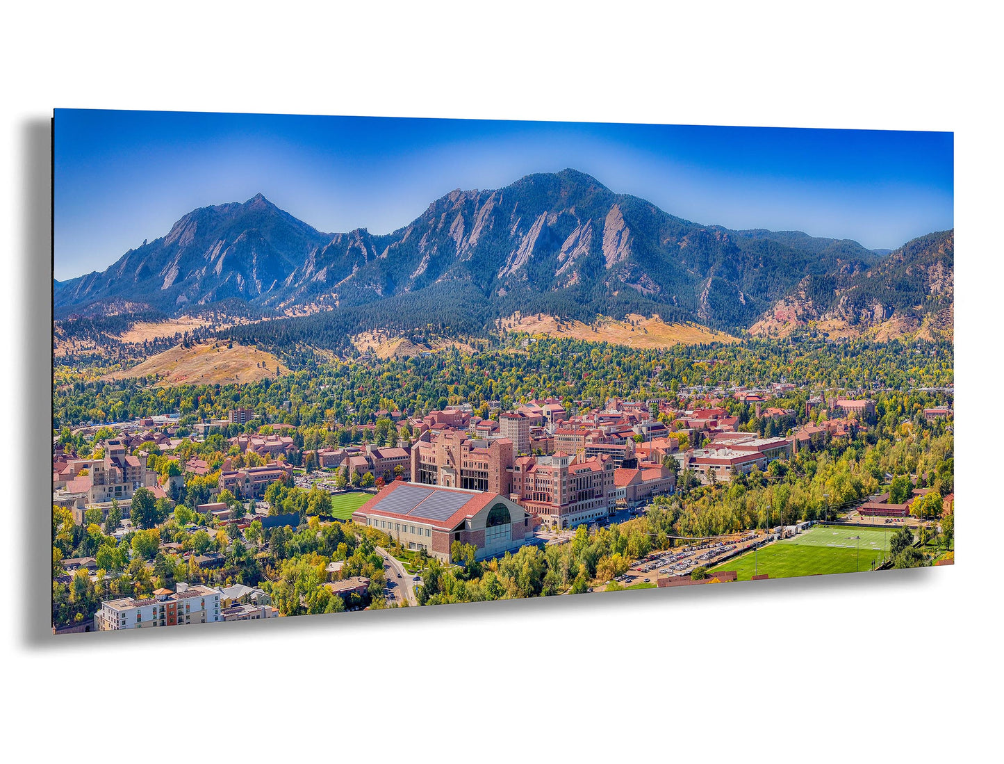 Folsom Field, Boulder Colorado Mountainscape