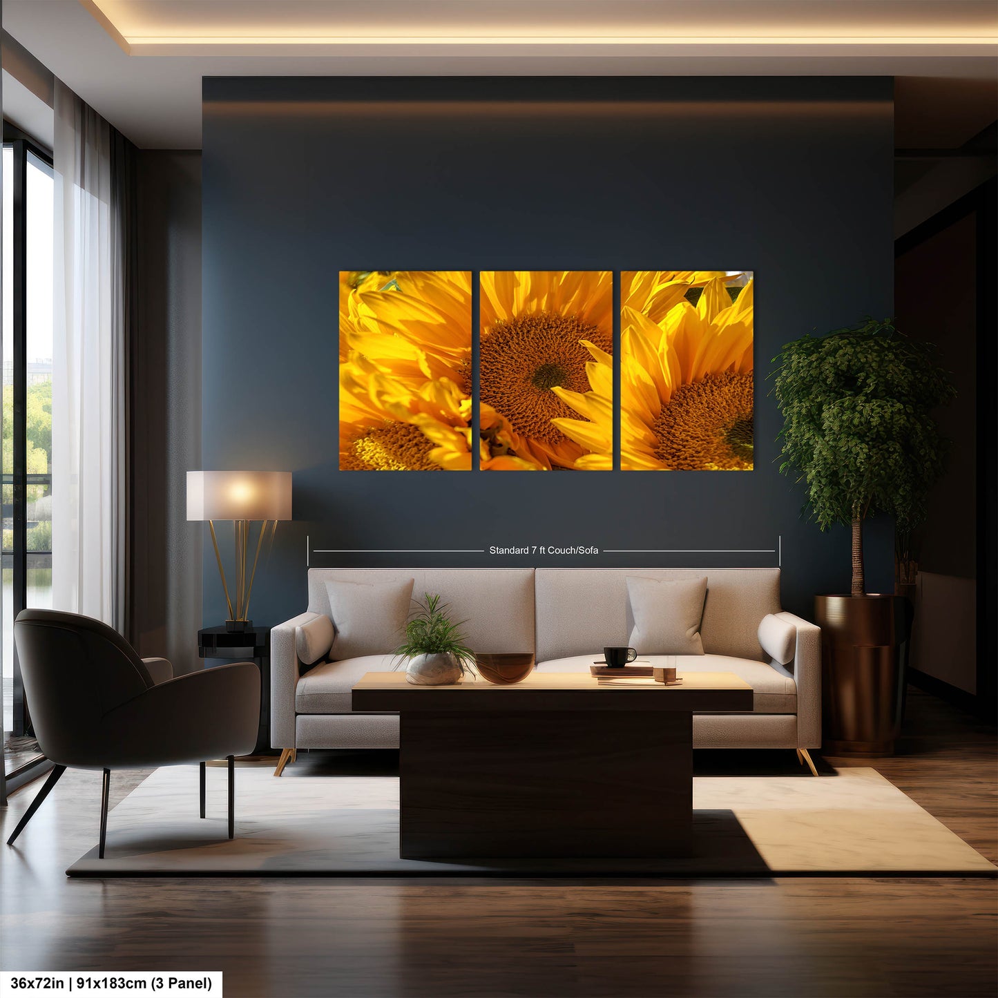 Sunflowers, Sunflower fields, Flowers, Giant Sunflowers, Helianthus, Photography Print, Acrylic, Canvas, Metal