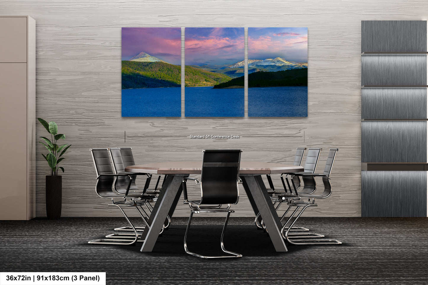 Lake Dillon panorama picture, Breckenridge, Colorado wall art, mountain lake, Frisco Colorado, extra large wall art, mountains