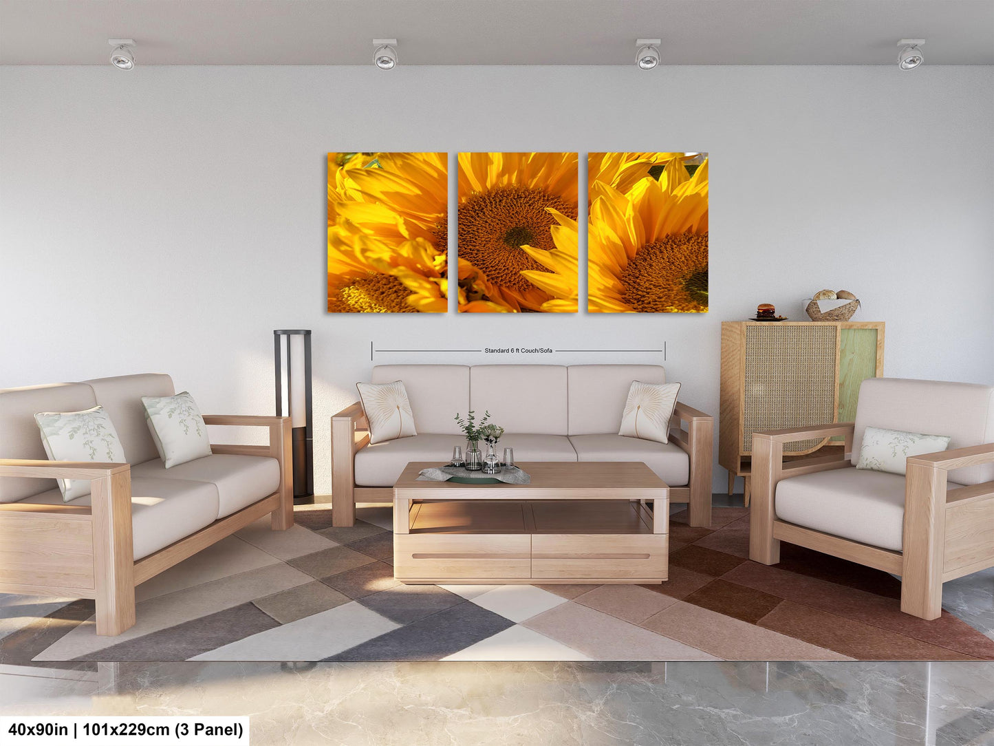 Sunflowers, Sunflower fields, Flowers, Giant Sunflowers, Helianthus, Photography Print, Acrylic, Canvas, Metal