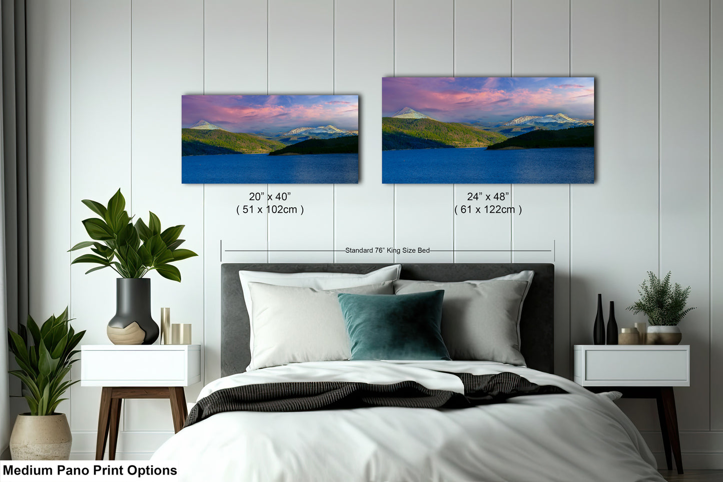 Lake Dillon panorama picture, Breckenridge, Colorado wall art, mountain lake, Frisco Colorado, extra large wall art, mountains