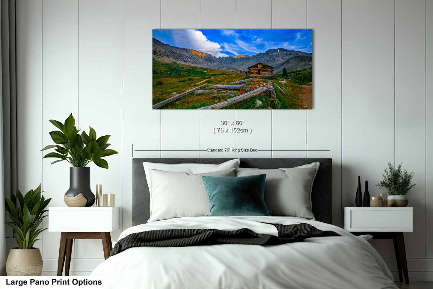 Mayflower gulch picture, ghost town, Breckenridge photography, Leadville Colorado, 3 piece wall art, cabin decor, large canvas, miners log cabin, office decor