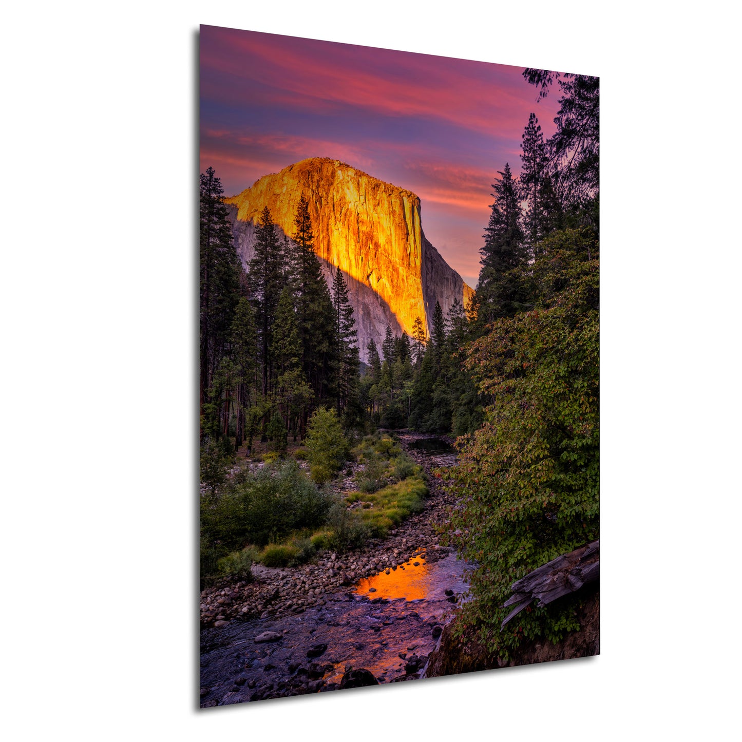 El Capitan by Night, , Yosemite National Park, California