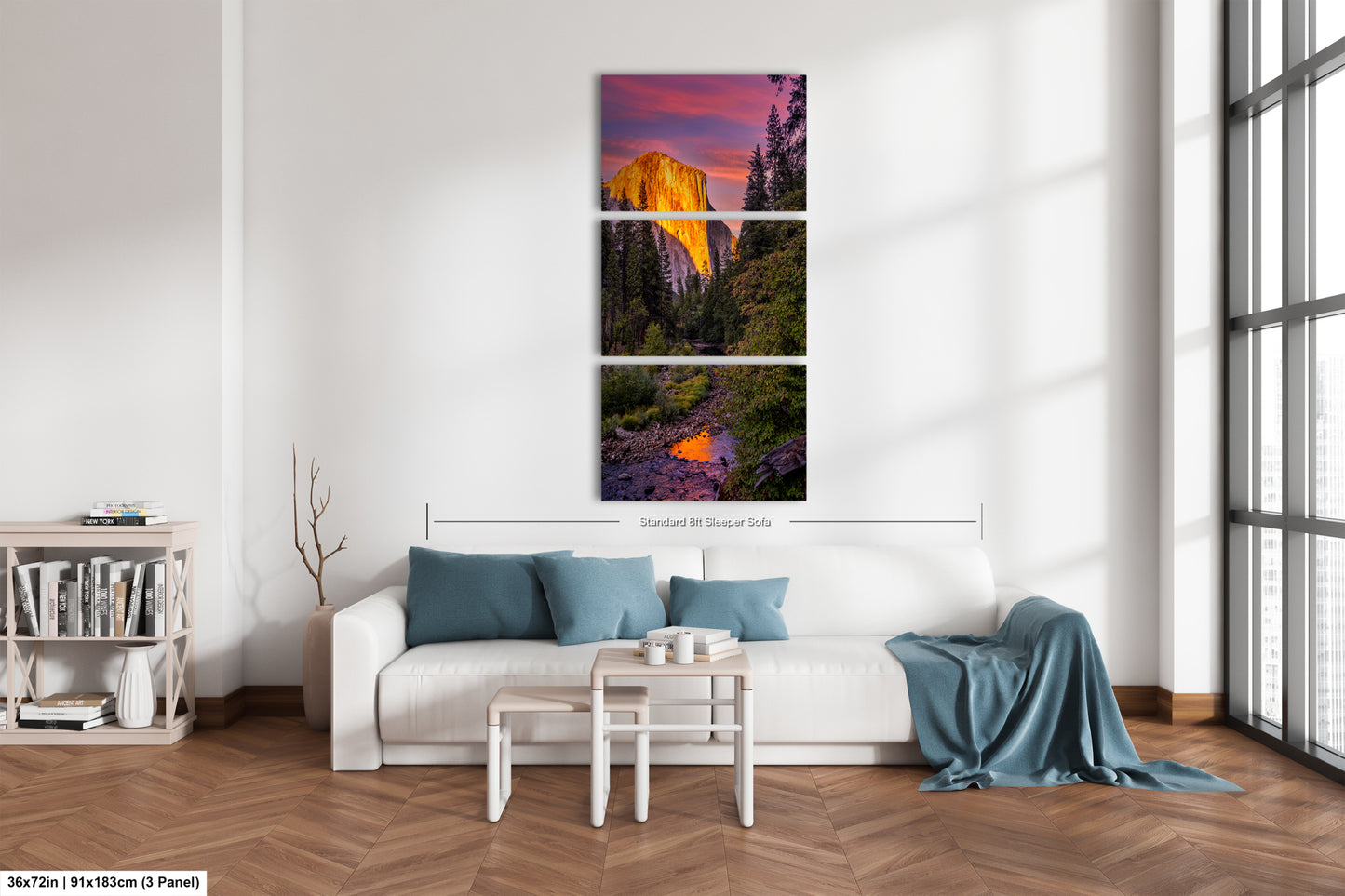El Capitan by Night, , Yosemite National Park, California