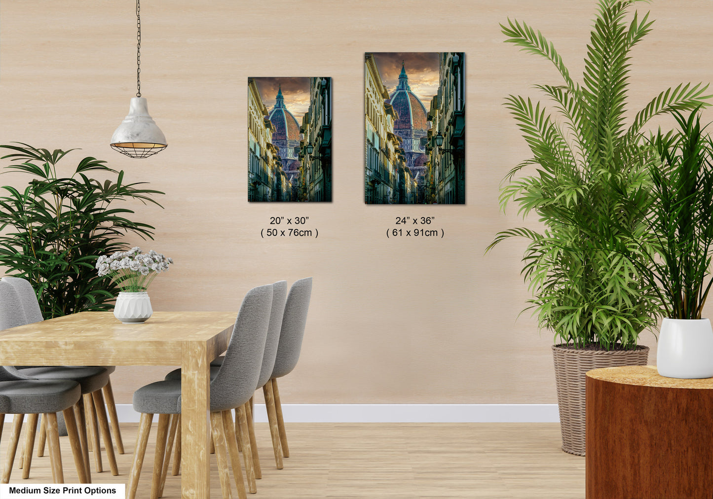 a dining room with a table and chairs
