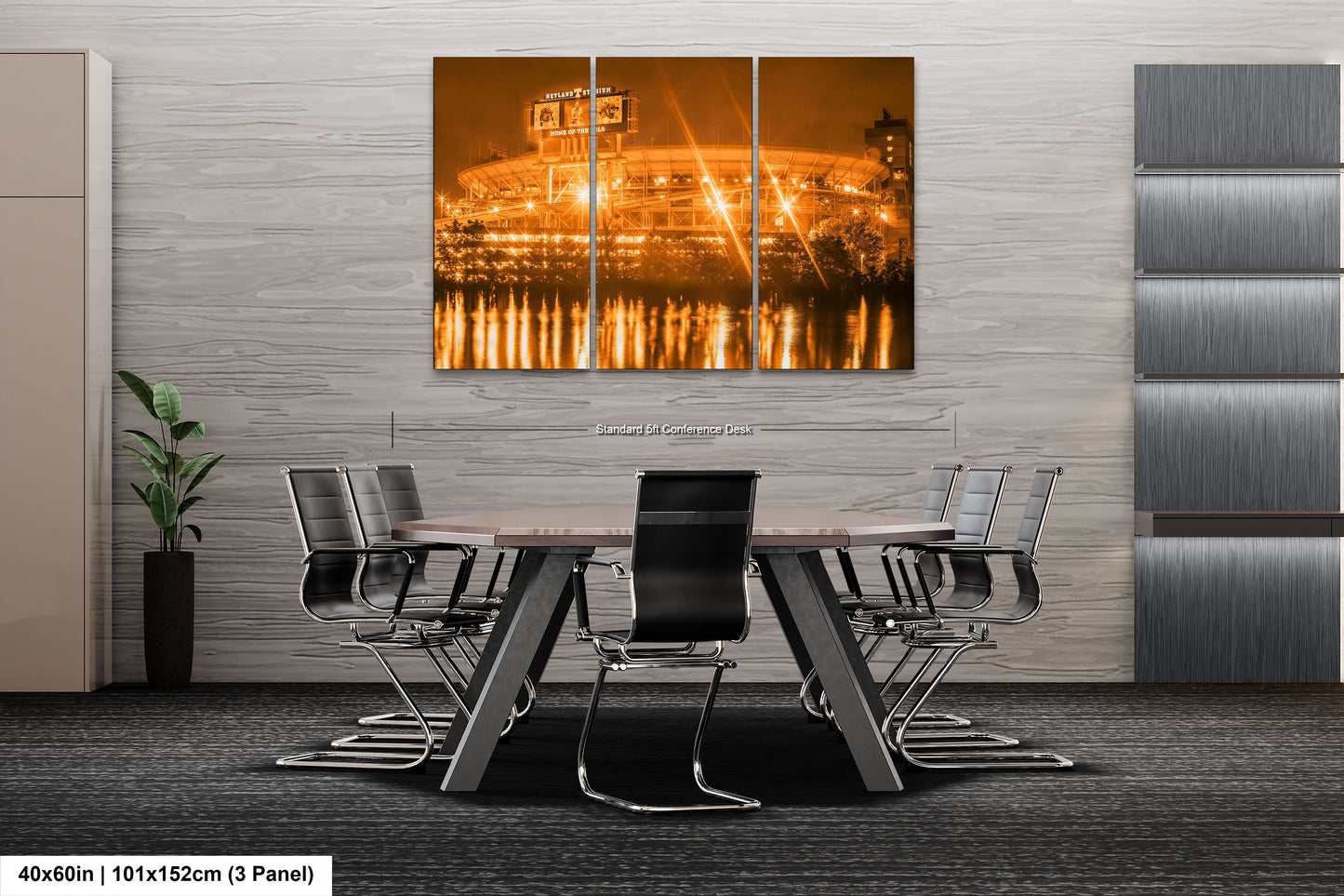 a dining room with a table and chairs