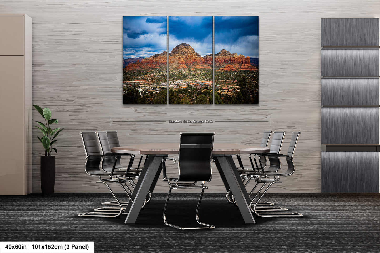 a dining room with a table and chairs