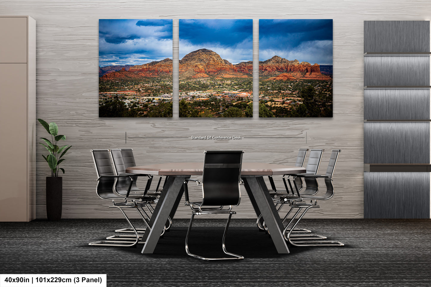 a dining room with a table and chairs