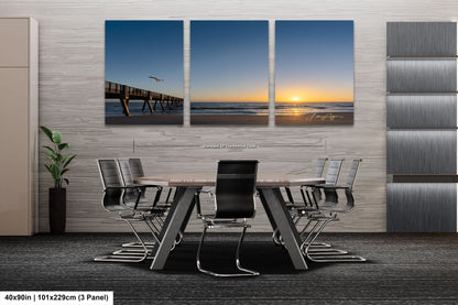 a dining room with a table and chairs