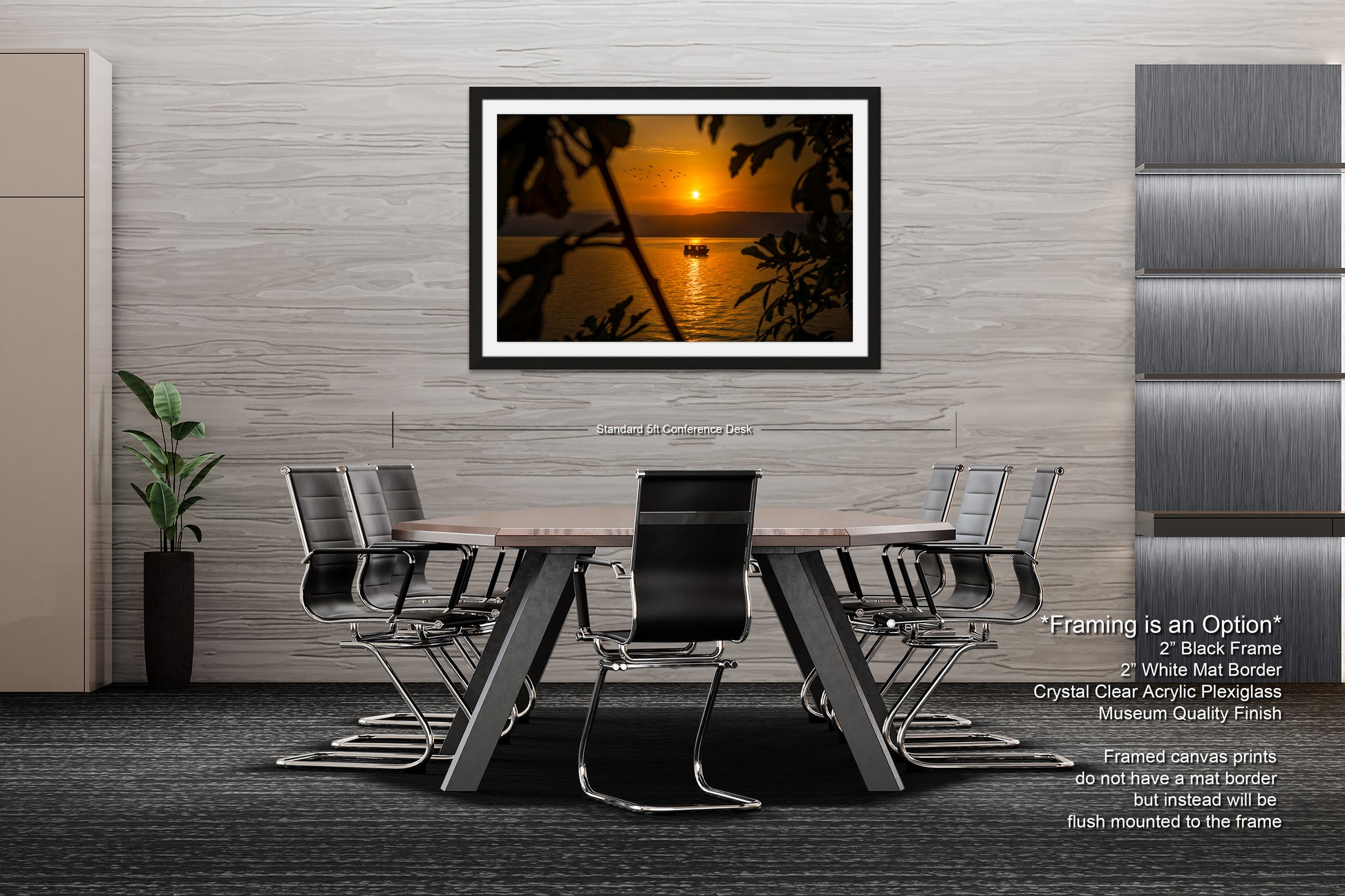 a dining room with a table and chairs