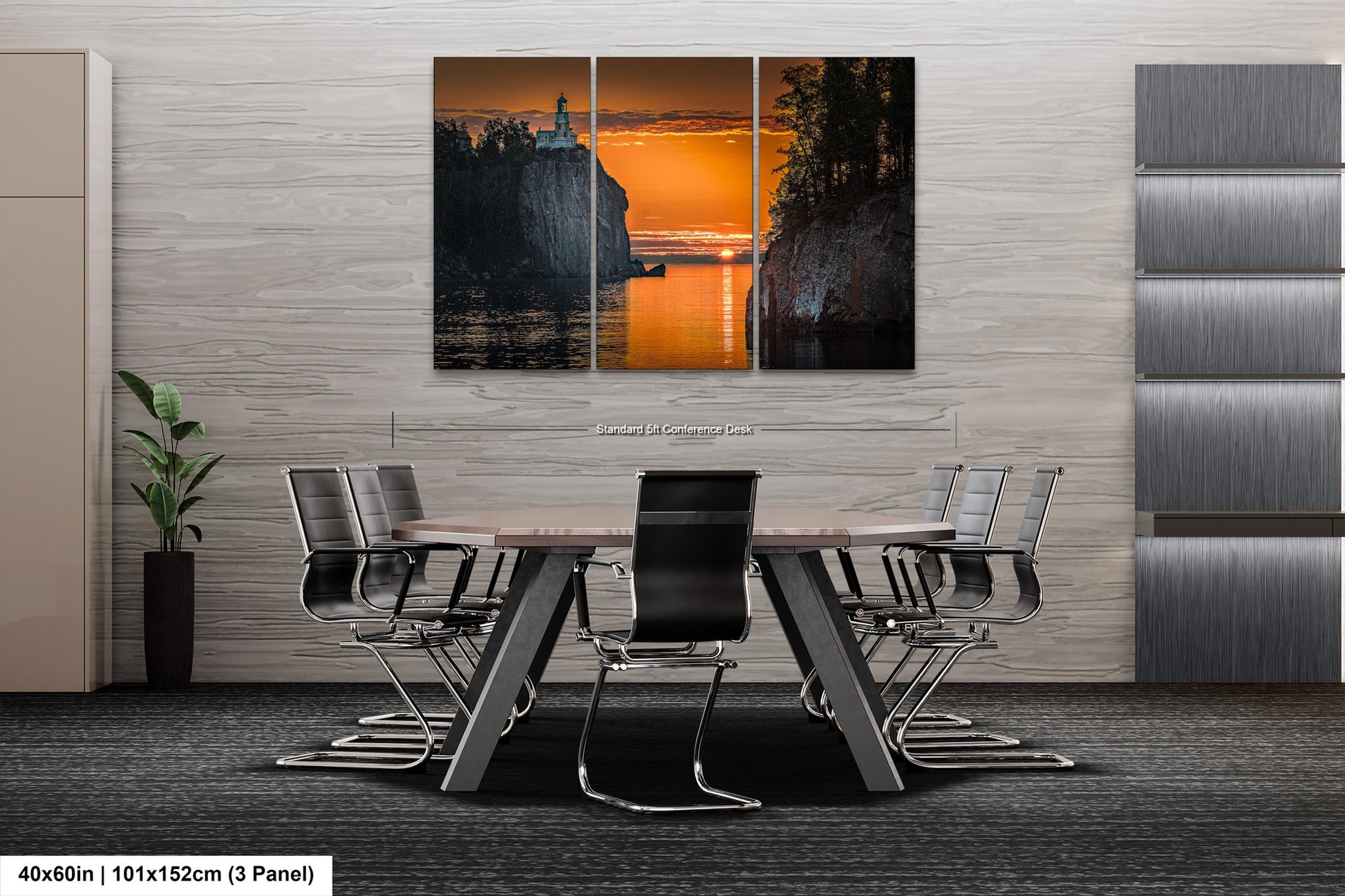 a dining room with a table and chairs