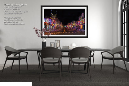 a dining room with a table and chairs