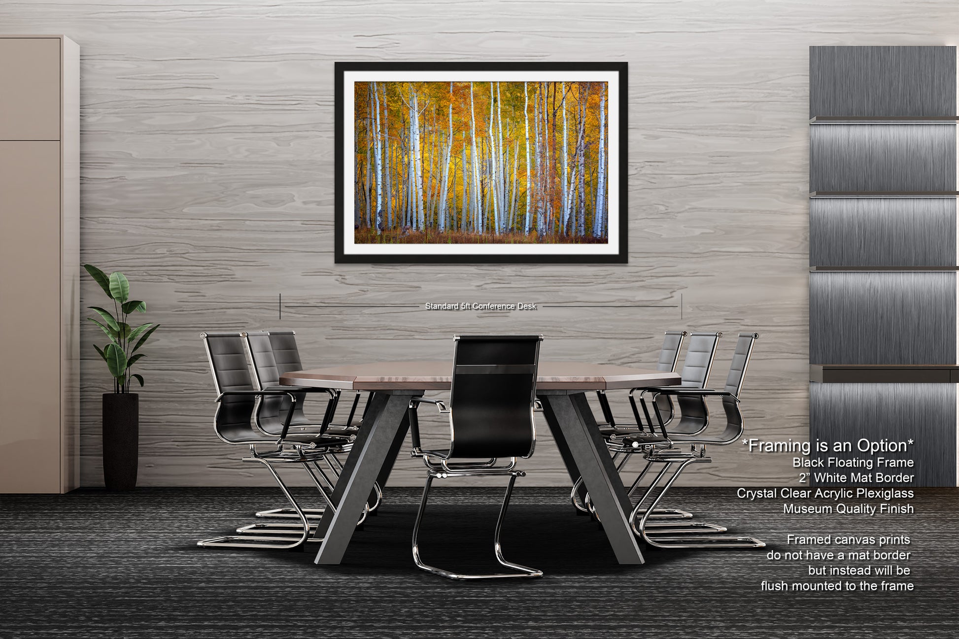 a picture of a dining room with a table and chairs