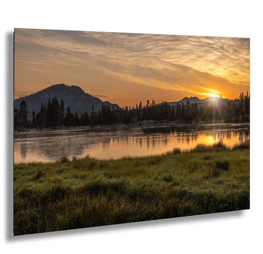 Sprague Lake Sunrise at Rocky Mountain National Park