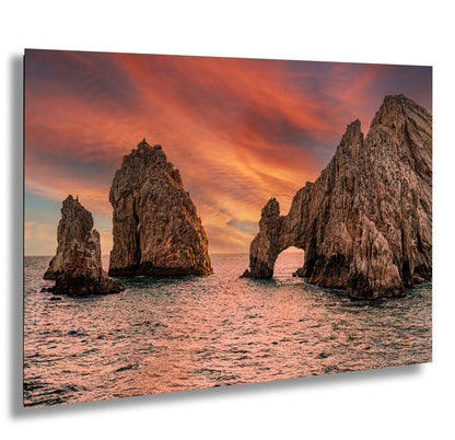 Cabo Arch Print, Cabo Arch canvas, Cabo San Lucas Photograph, Pacific Arch, Land's End Arch, Seascape,