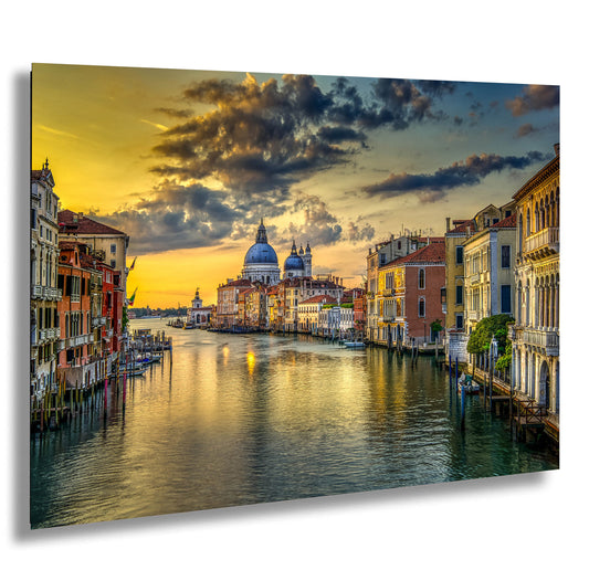 Venice Italy Canvas Print, Italy Photography, Photo Art, Accademia Bridge Photo, Canvas Wall Art, Gift, Anniversary,  Modern Art, Sunrise